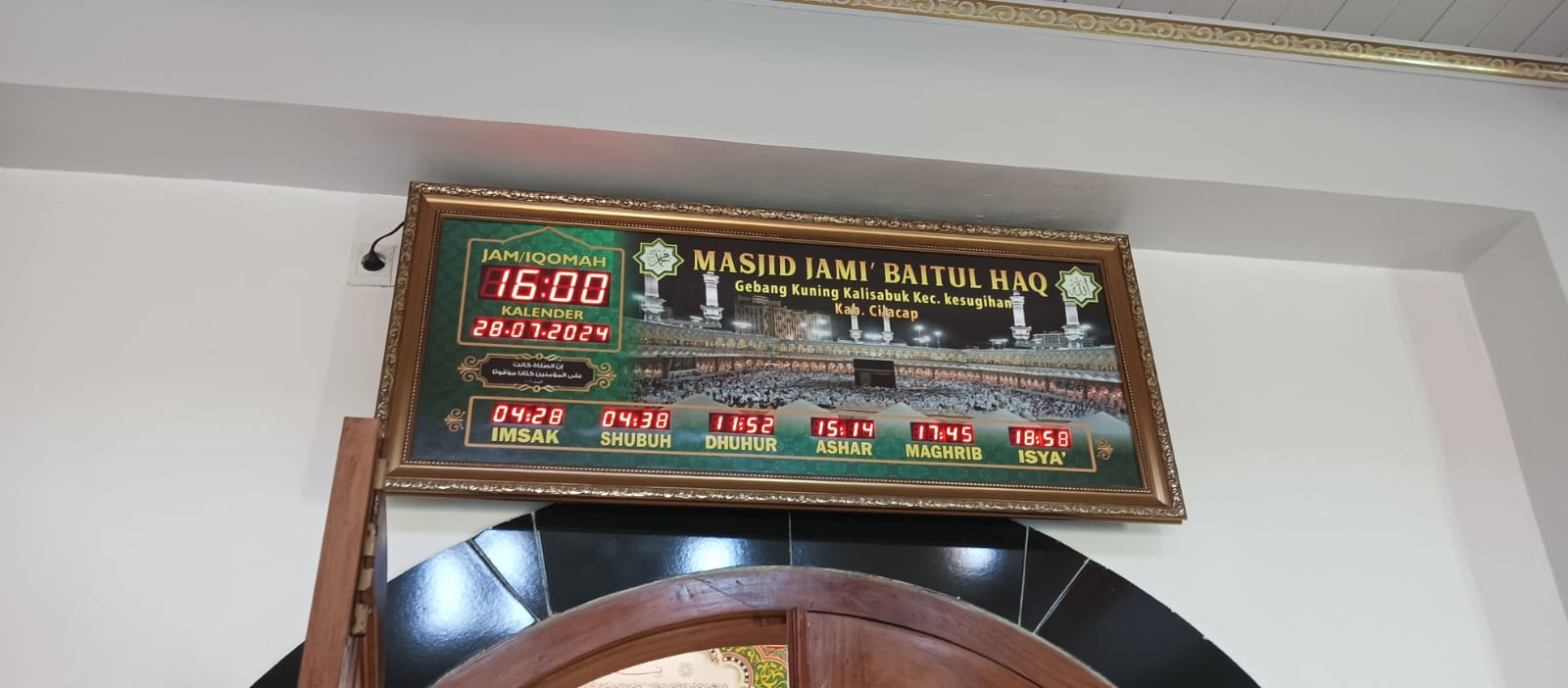 Jam Digital Masjid